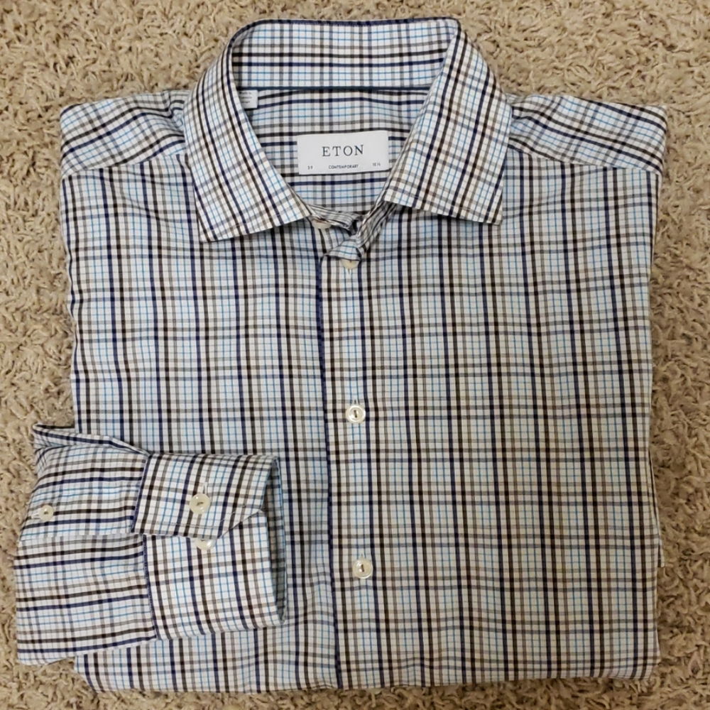 ETON Dress Shirt - Contemporary Fit - 15 1/2
